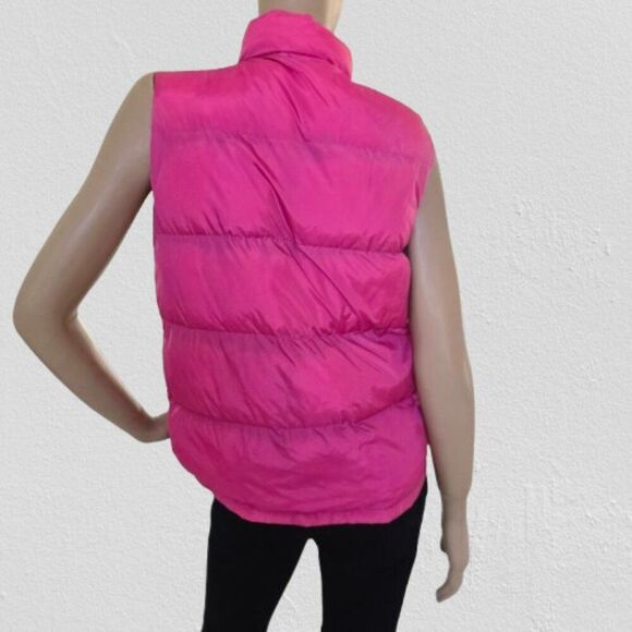 Cherokee Girls Juniors Pink Puffer Vest Size XL - Picture 5 of 7